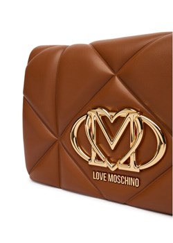 Torebka LOVE MOSCHINO JC4043PP1OLC0200 Brązowy ze sklepu eobuwie.pl w kategorii Kopertówki - zdjęcie 187974313