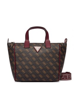Torebka Guess Follie Travel TWLQ96 76019 Brązowy ze sklepu eobuwie.pl w kategorii Torebki damskie - zdjęcie 187974352