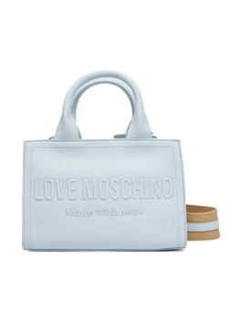 Torebka LOVE MOSCHINO JC4044PP1OLE0701 Błękitny ze sklepu eobuwie.pl w kategorii Torebki damskie - zdjęcie 187975330