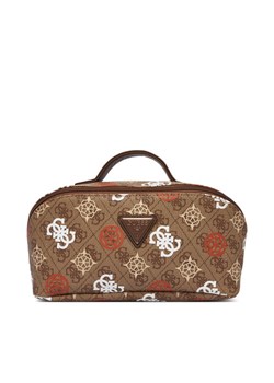 Kosmetyczka Guess TWB931 50670 Brązowy ze sklepu eobuwie.pl w kategorii Kosmetyczki - zdjęcie 187975333