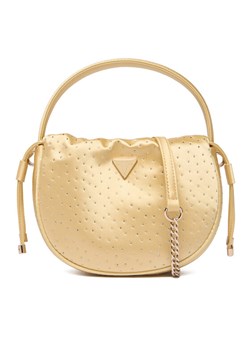 Torebka Guess Elsie Mini HWSR96 50750 Złoty ze sklepu eobuwie.pl w kategorii Torebki worki - zdjęcie 187975402