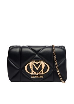 Torebka LOVE MOSCHINO JC4043PP1OLC0000 Czarny ze sklepu eobuwie.pl w kategorii Kopertówki - zdjęcie 187975442
