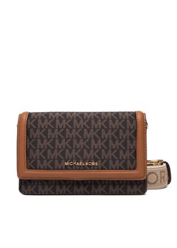 MICHAEL Michael Kors Torebka Jet Set 32T4GJ6C1O Brązowy ze sklepu MODIVO w kategorii Listonoszki - zdjęcie 187976041