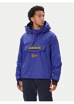 Napapijri Kurtka anorak Rainforest Next NP0A4IB9 Niebieski Regular Fit ze sklepu MODIVO w kategorii Kurtki męskie - zdjęcie 187976091