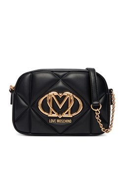 LOVE MOSCHINO Torebka JC4038PP1OLC0000 Czarny ze sklepu MODIVO w kategorii Listonoszki - zdjęcie 187976094