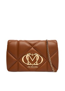 LOVE MOSCHINO Torebka JC4043PP1OLC0200 Brązowy ze sklepu MODIVO w kategorii Kopertówki - zdjęcie 187976172