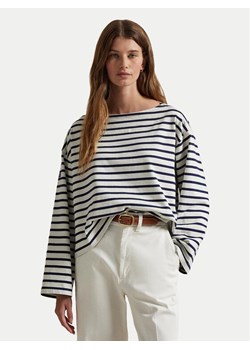 Polo Ralph Lauren Bluzka 211959103004 Granatowy Relaxed Fit ze sklepu MODIVO w kategorii Bluzki damskie - zdjęcie 187976223