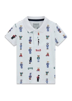 Guess Polo N6RP01 KBV51 Biały ze sklepu MODIVO w kategorii T-shirty chłopięce - zdjęcie 187976233