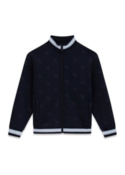 Guess Bluza L6RQ09 KAZQ2 Granatowy Regular Fit ze sklepu MODIVO w kategorii Bluzy dziewczęce - zdjęcie 187976234