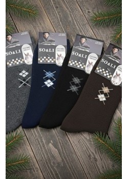 WiK 001 Angora W.14 skarpety męskie ze sklepu intimiti.pl w kategorii Skarpetki męskie - zdjęcie 187977294