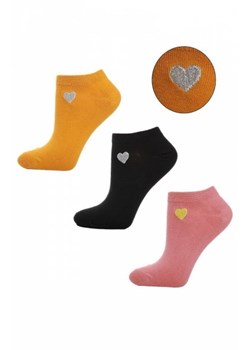 Moraj CSD240-052 Serce stopki damskie ze sklepu intimiti.pl w kategorii Skarpetki damskie - zdjęcie 187977323
