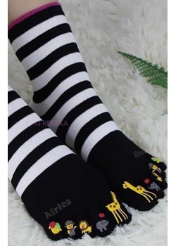 Rebeka 44002 Afryka Palce skarpety unisex ze sklepu intimiti.pl w kategorii Skarpetki damskie - zdjęcie 187977341