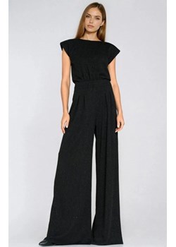 Kombinezon z nogawkami palazzo z dżetami – czarny ze sklepu intimiti.pl w kategorii Kombinezony damskie - zdjęcie 187977351