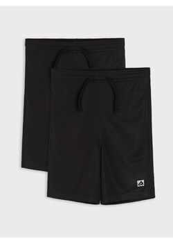 Sinsay - Szorty sportowe 2 pack Active - czarny ze sklepu Sinsay w kategorii Spodenki chłopięce - zdjęcie 187978451