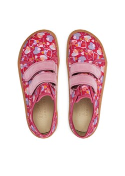 Kapcie Froddo Barefoot Canvas G1700390-2 S Różowy ze sklepu eobuwie.pl w kategorii Kapcie dziecięce - zdjęcie 187978504