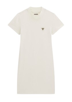 Guess Sukienka codzienna J6RK31 J1314 Écru Regular Fit ze sklepu MODIVO w kategorii Sukienki dziewczęce - zdjęcie 187978900