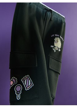 Reserved - Spodnie dresowe Pusheen - czarny ze sklepu Reserved w kategorii Bluzki dziewczęce - zdjęcie 187980033