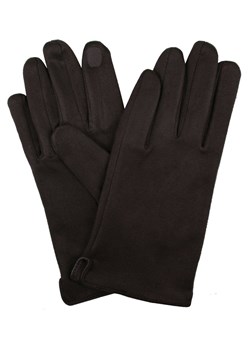 Miękkie i Delikatne Rękawiczki Męskie - Bawełniane - Czekoladowy Brąz RKWEMACSHSTR0012bawBR ze sklepu JegoSzafa.pl w kategorii Rękawiczki męskie - zdjęcie 187980084