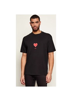 HUGO T-shirt Dalentin | Regular Fit ze sklepu Gomez Fashion Store w kategorii T-shirty męskie - zdjęcie 187981603