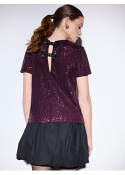 Mohito - Bluzka z ozdobnym tyłem - mahoń ze sklepu Mohito w kategorii Bluzki damskie - zdjęcie 187981762