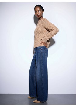 Mohito - Sweter z domieszką wełny - beżowy ze sklepu Mohito w kategorii Swetry damskie - zdjęcie 187981830