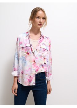 Mohito - Wiskozowa koszula - biały ze sklepu Mohito w kategorii Koszule damskie - zdjęcie 187982053