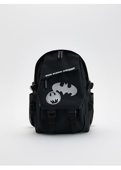Reserved - Plecak z odblaskami Batman - czarny ze sklepu Reserved w kategorii Plecaki dla dzieci - zdjęcie 187982271