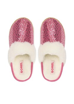 Kapcie Sorel Youth Nakiska Slide II NY4892 Różowy ze sklepu eobuwie.pl w kategorii Kapcie dziecięce - zdjęcie 187982500