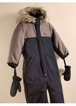 Reserved - Ocieplany kombinezon z rękawiczkami - granatowy ze sklepu Reserved w kategorii Kombinezony i kurtki - zdjęcie 187983071