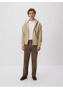 Reserved - Bluza z kapturem - beżowy ze sklepu Reserved w kategorii Bluzy męskie - zdjęcie 187983102