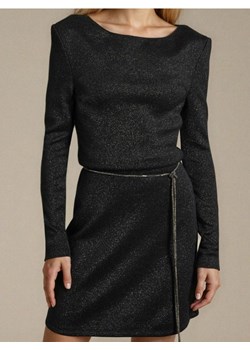Sinsay - Sukienka z paskiem - czarny ze sklepu Sinsay w kategorii Sukienki - zdjęcie 187983652