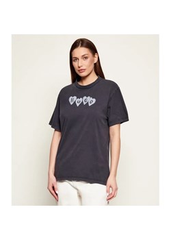 HUGO T-shirt Vintage Tee_22 | Relaxed fit ze sklepu Gomez Fashion Store w kategorii Bluzki damskie - zdjęcie 187983993