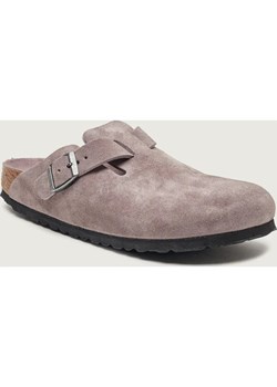 Birkenstock Mule Boston | narrow fit | zamsz ze sklepu Gomez Fashion Store w kategorii Klapki damskie - zdjęcie 187983994