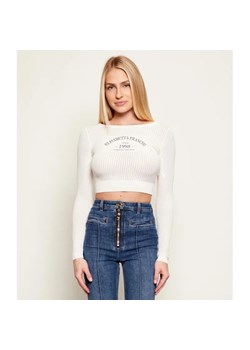Elisabetta Franchi Sweter | Cropped Fit ze sklepu Gomez Fashion Store w kategorii Swetry damskie - zdjęcie 187984022