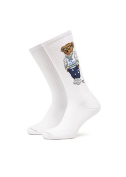 Polo Ralph Lauren Skarpety długie 449973027002 Biały ze sklepu MODIVO w kategorii Skarpetki męskie - zdjęcie 187984731