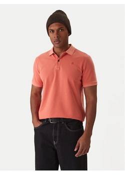 G-Star Raw Polo Dunda D11595-D756 Pomarańczowy Slim Fit ze sklepu MODIVO w kategorii T-shirty męskie - zdjęcie 187984750