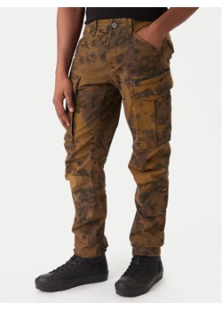 G-Star Raw Spodnie materiałowe Rovic Zip 3D D02190-E081 Zielony Tapered Fit ze sklepu MODIVO w kategorii Spodnie męskie - zdjęcie 187984763