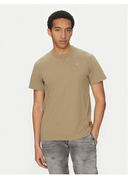 G-Star Raw T-Shirt Nifous D24449-336 Khaki Regular Fit ze sklepu MODIVO w kategorii T-shirty męskie - zdjęcie 187984782