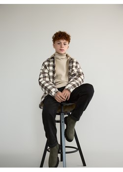 Reserved - Klasyczny golf - beżowy ze sklepu Reserved w kategorii Swetry chłopięce - zdjęcie 187985424