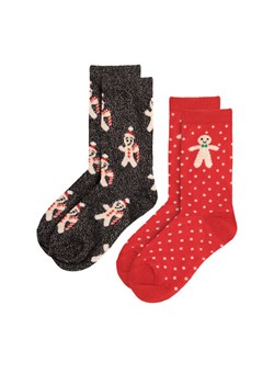 Skarpety długie Nelli Blu 7KB-005-AW23 (2-pack) Kolorowy ze sklepu eobuwie.pl w kategorii Skarpetki dziecięce - zdjęcie 187985570