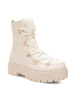 Trapery DeeZee H040303-01 Beżowy ze sklepu eobuwie.pl w kategorii Workery damskie - zdjęcie 187985633