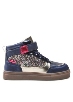 Sneakersy Nelli Blu AVO-207-788 Granatowy ze sklepu eobuwie.pl w kategorii Buty zimowe dziecięce - zdjęcie 187985644