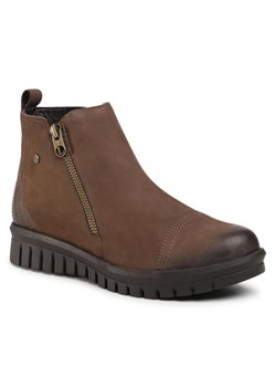 Botki Lasocki EST-GARDA-05 Brązowy ze sklepu eobuwie.pl w kategorii Botki - zdjęcie 187985682