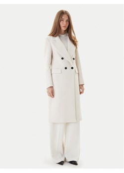 Maryley Płaszcz przejściowy 25IB807/01PA Écru Regular Fit ze sklepu MODIVO w kategorii Płaszcze damskie - zdjęcie 187986364