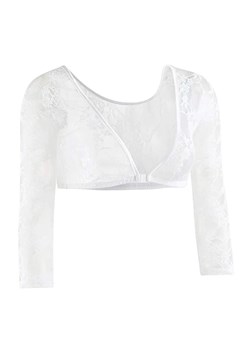 Damski koronkowy top - Biały S ze sklepu Intimica.pl w kategorii Bluzki damskie - zdjęcie 187987313