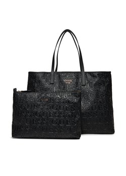 Torebka Guess Vikky II (BG) HWBG93 18290 Czarny ze sklepu eobuwie.pl w kategorii Torby Shopper bag - zdjęcie 187987334