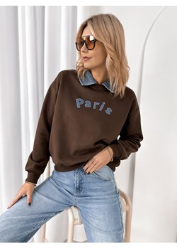 bluza bisbee brązowa one size ze sklepu UBRA w kategorii Bluzy damskie - zdjęcie 187987644