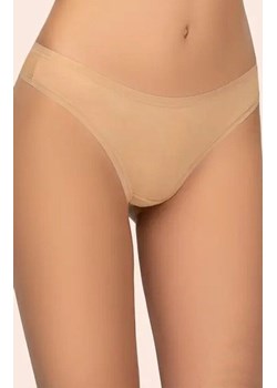 2-pack bawełniane stringi damskie beżowe 131, Kolor beżowy, Rozmiar S, KLEO ze sklepu Intymna w kategorii Majtki damskie - zdjęcie 187988001