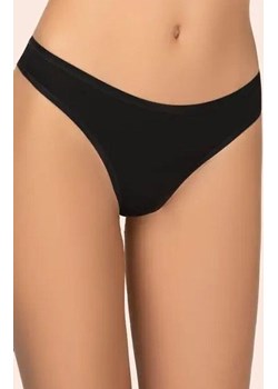 2-pack bawełniane stringi damskie czarne 131, Kolor czarny, Rozmiar S, KLEO ze sklepu Intymna w kategorii Majtki damskie - zdjęcie 187988002