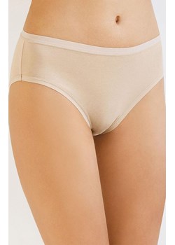 2-pack figi damskie z wyższym stanem beżowe 3146, Kolor beżowy, Rozmiar S, KLEO ze sklepu Intymna w kategorii Majtki damskie - zdjęcie 187988023